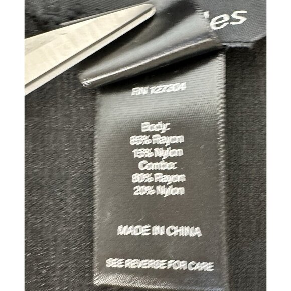 Ali Miles Tunic Top Size S Green Black Geometric Button Front Art to wear - Picture 5 of 12